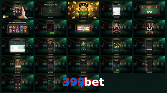 Main screen of 399Bet bet page for PK players