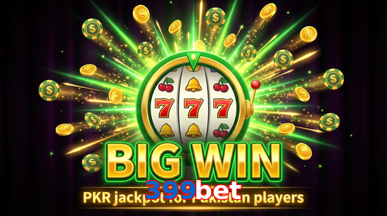 Big win animation on 399Bet slot game