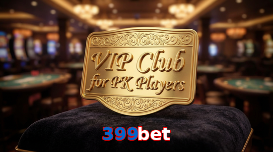 Main screen of 399Bet vip page for PK players